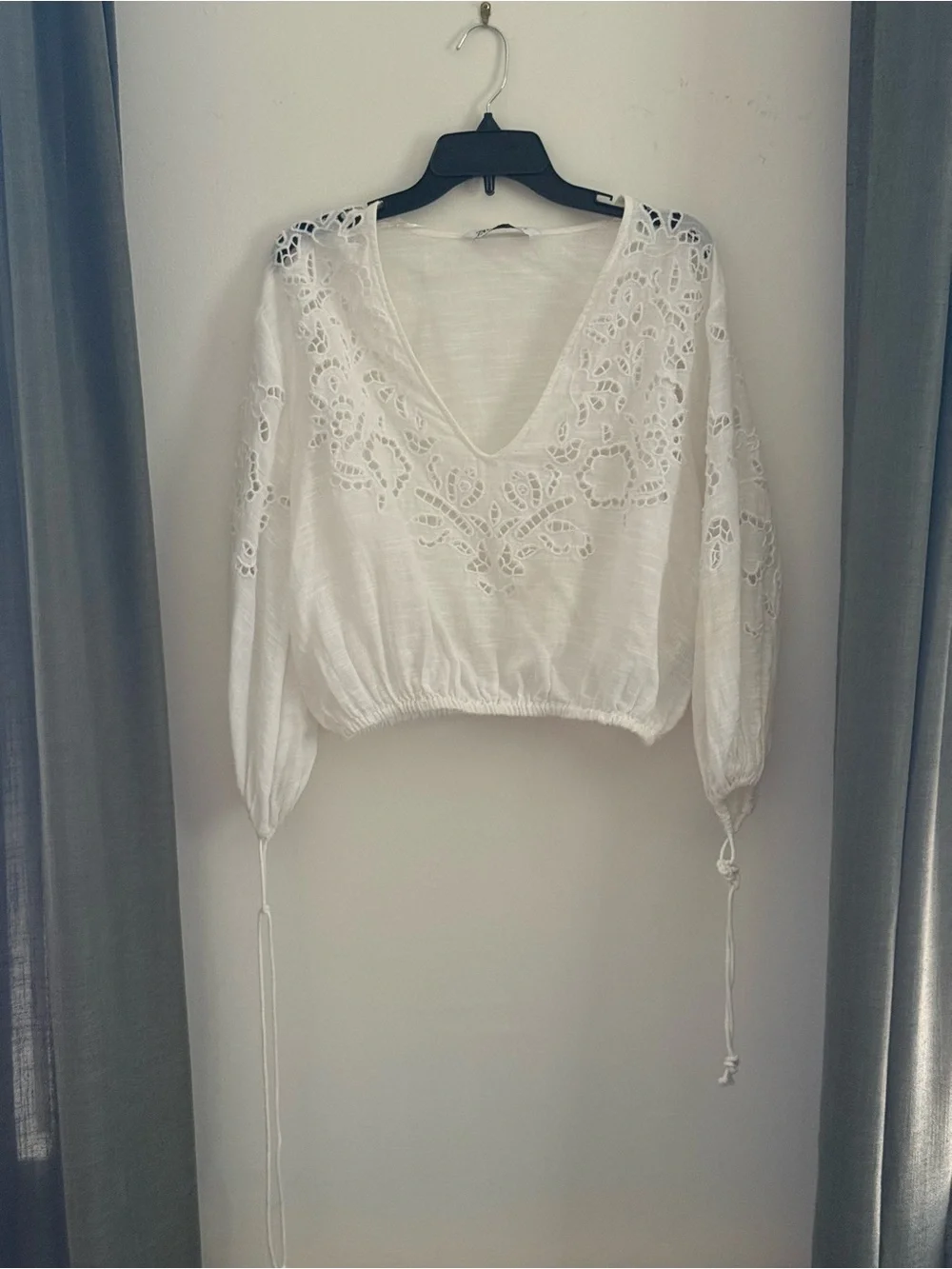 Zara breezy white
